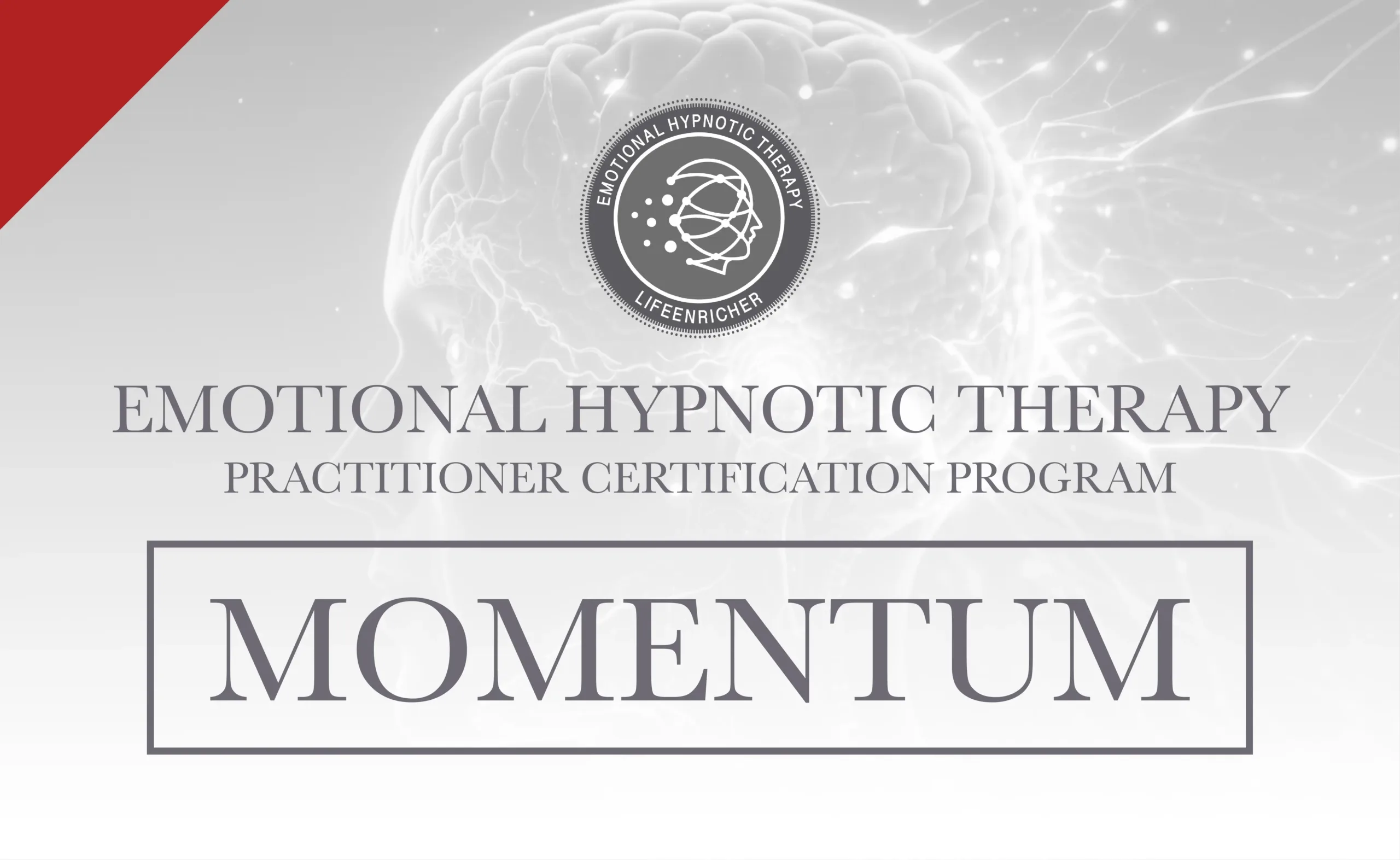 Emotional Hypnotic Therapy Practitioner – MOMENTUM